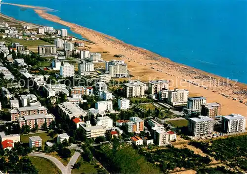 AK / Ansichtskarte Bibione Strand Hotels Fliegeraufnahme Bibione