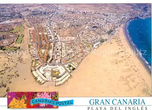 AK / Ansichtskarte Playa_del_Ingles Fliegeraufnahme Playa_del_Ingles