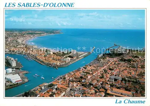 AK / Ansichtskarte Les_Sables d_Olonne La Chaume vue aerienne Les_Sables d_Olonne