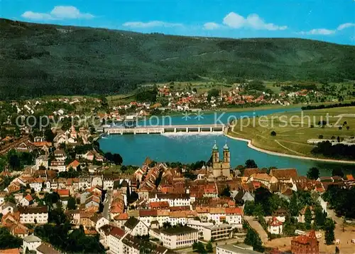 AK / Ansichtskarte Saeckingen_Rhein Fliegeraufnahme Saeckingen Rhein