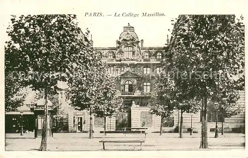 AK / Ansichtskarte Paris College Massillon Paris