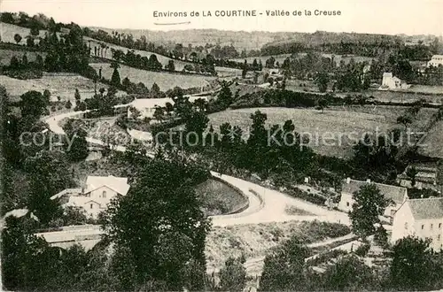 AK / Ansichtskarte La_Courtine Vallee de la Creuse La_Courtine