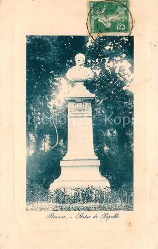 AK / Ansichtskarte Roanne_Loire Statue de Populle Roanne Loire