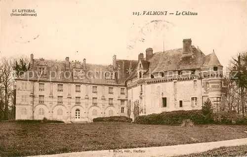 AK / Ansichtskarte Valmont_Seine Maritime Chateau Valmont Seine Maritime