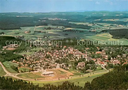 AK / Ansichtskarte Koenigsfeld_Schwarzwald Heilklimatischer Kneippkurort Fliegeraufnahme Koenigsfeld Schwarzwald