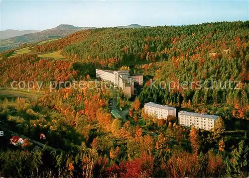 AK / Ansichtskarte Schwabthal Sanatorium Lautergrund Staffelberg Herbststimmung Fraenkische Schweiz Schwabthal