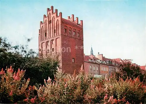 AK / Ansichtskarte Olsztyn_Allenstein Wysoka Brama z XIV w. obecnie schronisko PTTK Schloss Olsztyn_Allenstein