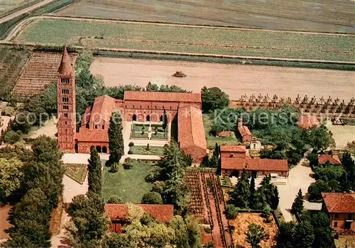 AK / Ansichtskarte Pomposa Abbazia veduta aerea Pomposa