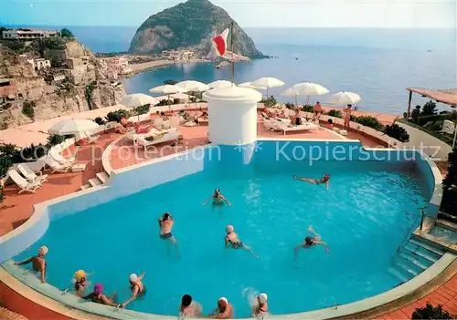 AK / Ansichtskarte Sant_Angelo_Ischia Giardini Termali Tropical Swimming Pool Sant_Angelo_Ischia