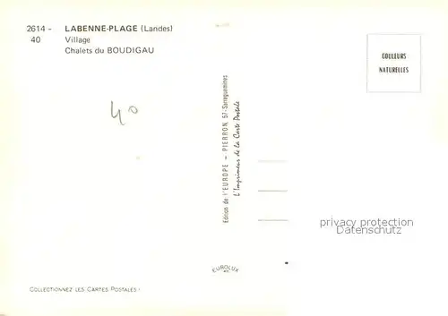 AK / Ansichtskarte Labenne Village Chalets du Boudigau Labenne