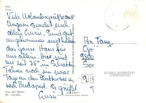 AK / Ansichtskarte Paks Teilansichten Paks