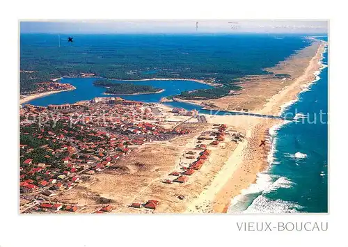 AK / Ansichtskarte Vieux Boucau les Bains Forets le pin et plages de sable fin le port dAlbret et le Lac Marin Vieux Boucau les Bains