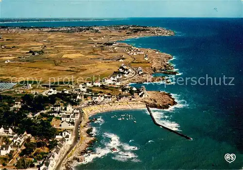 AK / Ansichtskarte Batz sur Mer Vue d ensemble et la plage vue aerienne Batz sur Mer