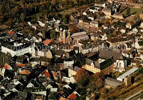 AK / Ansichtskarte Bad_Muenstereifel Blick auf Stadtzentrum Bad_Muenstereifel