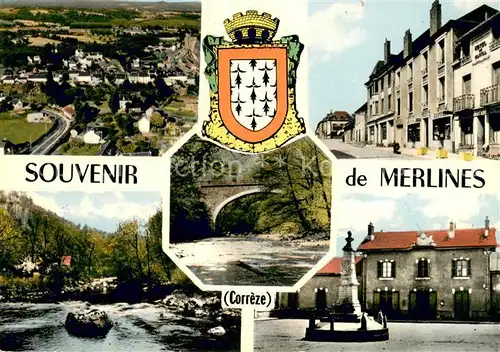 AK / Ansichtskarte Merlines Souvenir de la ville Merlines
