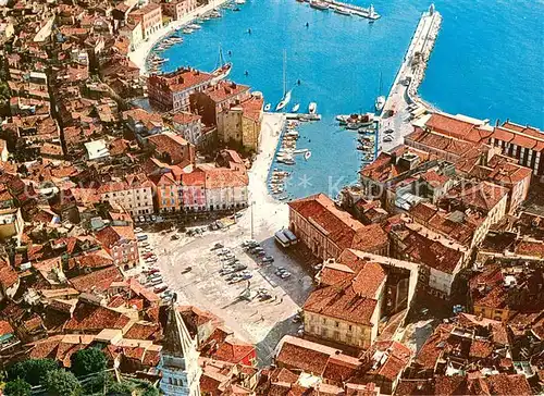 AK / Ansichtskarte Piran Fliegeraufnahme Piran