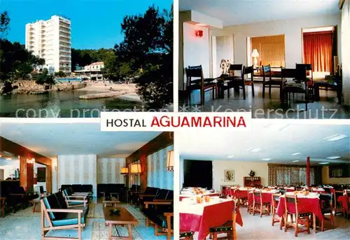 AK / Ansichtskarte Palma_de_Mallorca Hostal Aguamarina Gastraeume Palma_de_Mallorca