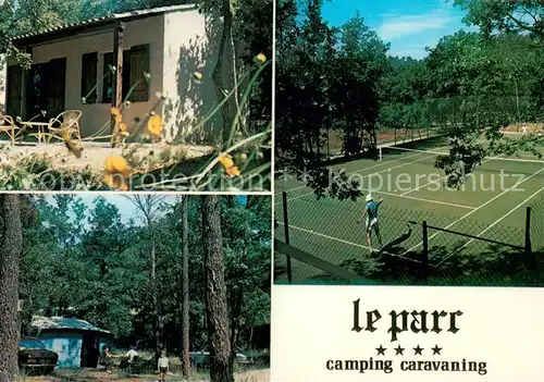 AK / Ansichtskarte Saint Paul en Foret Camping Caravaning Le Parc Tennisplatz Saint Paul en Foret