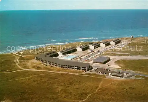 AK / Ansichtskarte Hirtshals Feriehotel Fyrklit Fliegeraufnahme Hirtshals