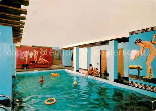 AK / Ansichtskarte Hintertux_Zillertal Pension Hohenhaus Hallenbad Hintertux_Zillertal