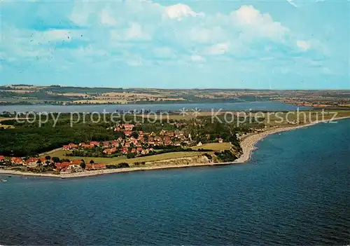 AK / Ansichtskarte Hohwacht_Ostseebad Fliegeraufnahme Hohwacht_Ostseebad