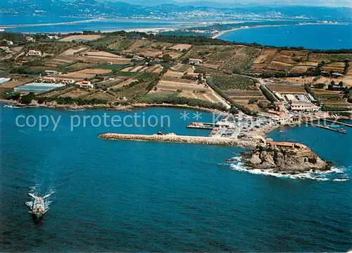 AK / Ansichtskarte Giens_Var Vue aerienne de la Tour Fondue Giens_Var