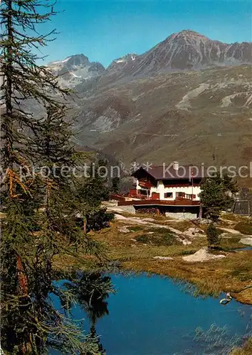 AK / Ansichtskarte St_Moritz_GR Berghaus Hahnensee St_Moritz_GR