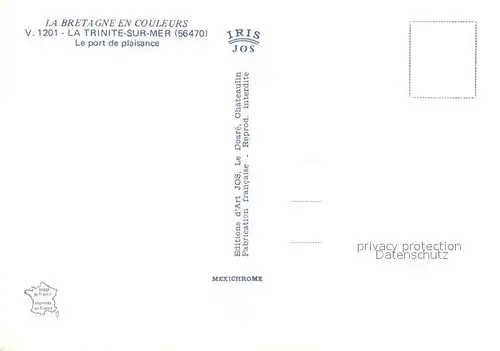 AK / Ansichtskarte La_Trinite sur Mer La porte de plaisance Vue aerienne La_Trinite sur Mer