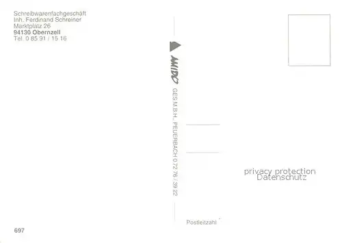 AK / Ansichtskarte Obernzell_Donau Fliegeraufnahme 