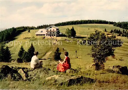AK / Ansichtskarte St_Peter_Schwarzwald Berghotel Kandel St_Peter_Schwarzwald