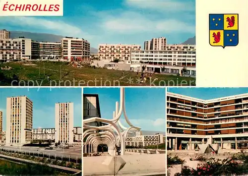 AK / Ansichtskarte Echirolles Ville Neuve Vue partielle Echirolles