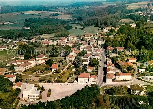 AK / Ansichtskarte Diemoz Vue generale aerienne Diemoz