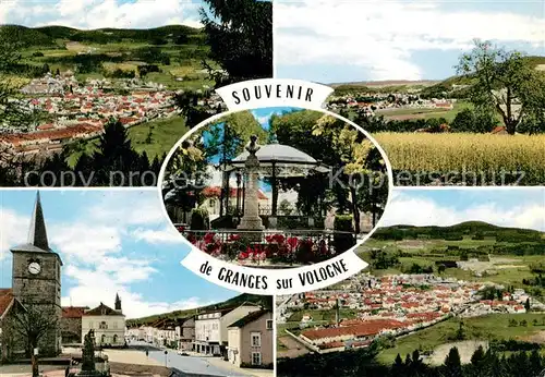 AK / Ansichtskarte Granges sur Vologne Vue generale Le centre Le kisoque Granges sur Vologne
