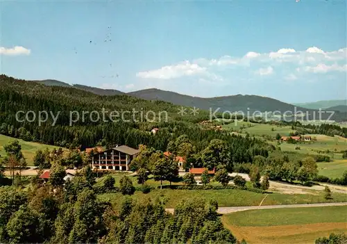 AK / Ansichtskarte Achslach Berghotel Kalteck Panorama Achslach