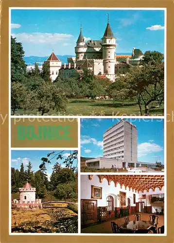AK / Ansichtskarte Bojnice Zamok Zamocky park Hotel Regia Zleta sala Bojnice
