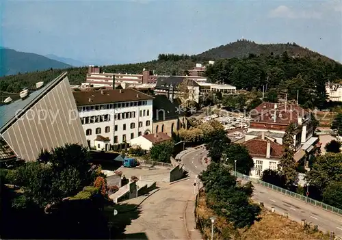 AK / Ansichtskarte Trois_Epis_Haut_Rhin_Elsass Nouvelle eglise Chapelle Notre Dame Centre MGEN Grand Hotel Trois_Epis