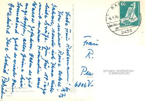 AK / Ansichtskarte Dahme_Ostseebad_Holstein Meerwasser Freibad 