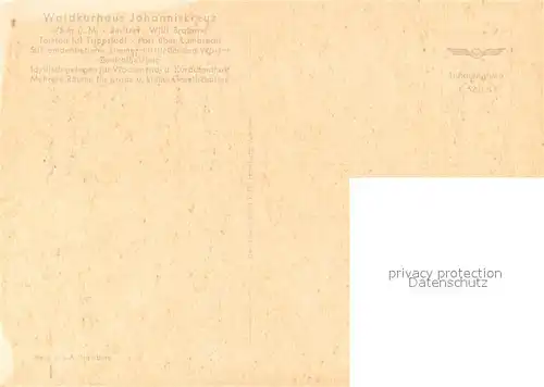 AK / Ansichtskarte Trippstadt Waldkurhaus Johanniskreuz Fliegeraufnahme Trippstadt