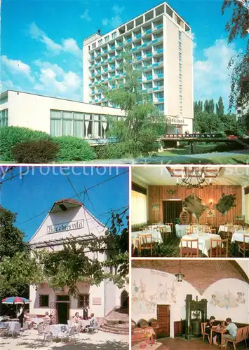 AK / Ansichtskarte Piestany Interhotel Magnolia Backchus vila Restaurant Piestany