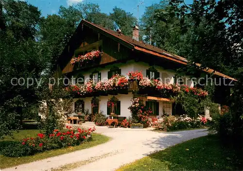 AK / Ansichtskarte Lenggries Gaestehaus Pfund Lenggries