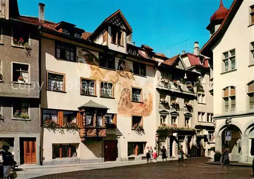 AK / Ansichtskarte St_Gallen_SG Haus zum Greif St_Gallen_SG