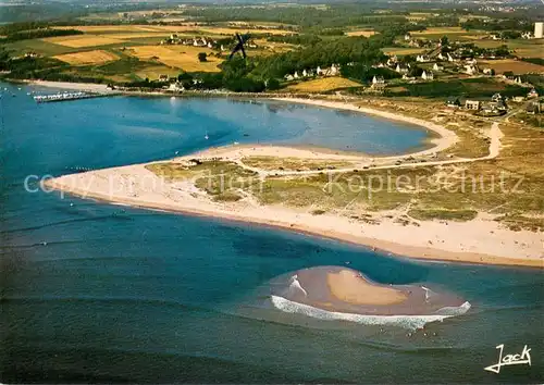 AK / Ansichtskarte Guidel Vue aerienne de l estuaire de la Laita Guidel
