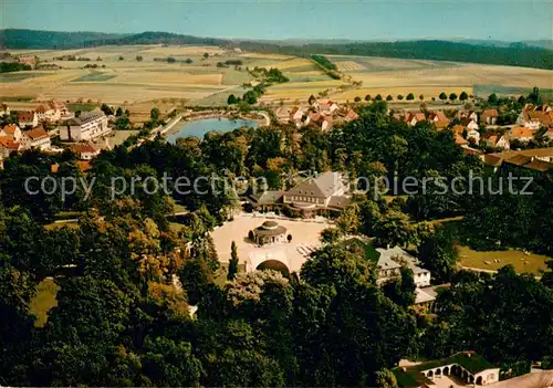 AK / Ansichtskarte Bad_Meinberg Moor  und Kohlensaeure Heilbad Teutoburger Wald Kurhaus Fliegeraufnahme Bad_Meinberg