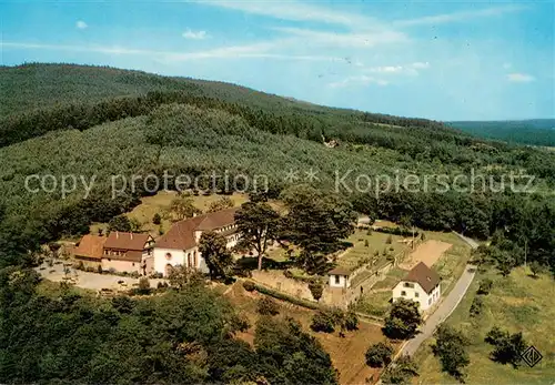 AK / Ansichtskarte Goersdorf_Liebfrauenberg La Maison de l Eglise Centre de Rencontre Maison Familiale de Vacances vue aerienne Goersdorf Liebfrauenberg