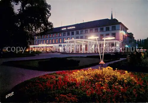 AK / Ansichtskarte Niederbronn les Bains Le casino la nuit Niederbronn les Bains