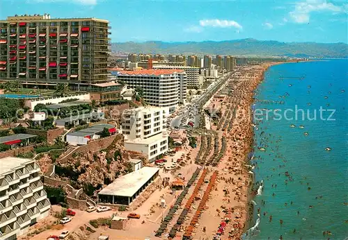AK / Ansichtskarte Torremolinos Vista aerea de la playa del Bajondillo Torremolinos