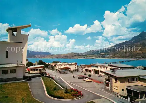 AK / Ansichtskarte Savines le Lac Vue generale et la Retenue de Serre Poncon sur la Durance Savines le Lac