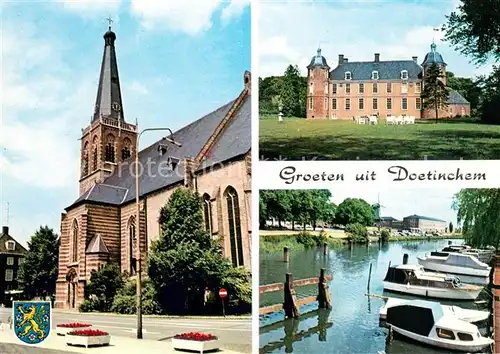 AK / Ansichtskarte Doetinchem Kasteel de Slangenburg Ned Herv Kerk Oude Ijssel Doetinchem