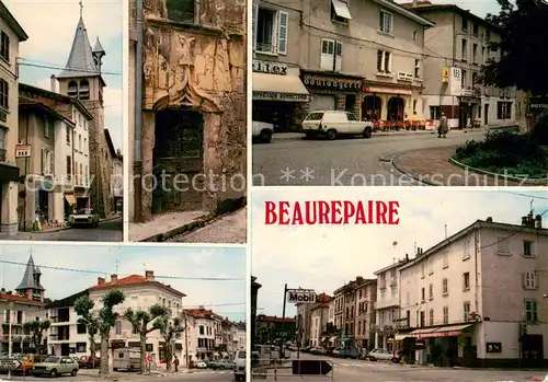 AK / Ansichtskarte Beaurepaire_Isere Vue partielle Beaurepaire Isere