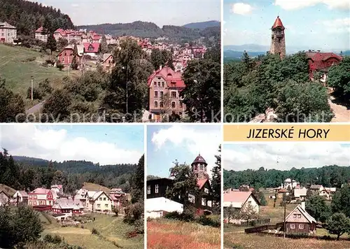 AK / Ansichtskarte Jizerske_hory Ortschaften im Isergebirge Jizerske hory